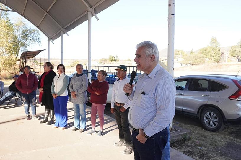 Impulsa Narro Céspedes la organización ciudadana en Santa María de la Paz