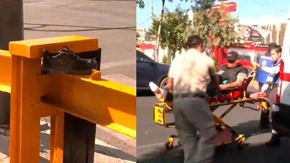 JOVEN PIERDE TRES DEDOS DEL PIE EN INCIDENTE DE CAMIÓN EN CDMX