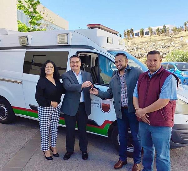 JUAN ALDAMA YA TIENE AMBULANCIA 