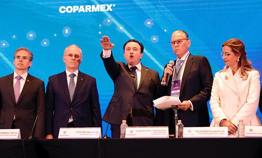 Juan José Sierra, nuevo presidente nacional de la Coparmex