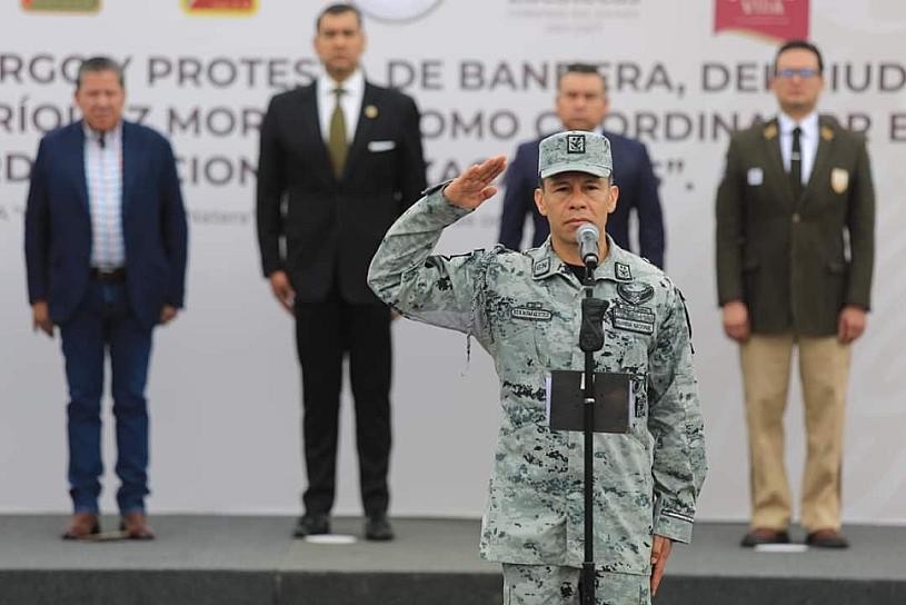 JUAN MANRIQUEZ, NUEVO COORDINADOR DE LA GN EN ZACATECAS