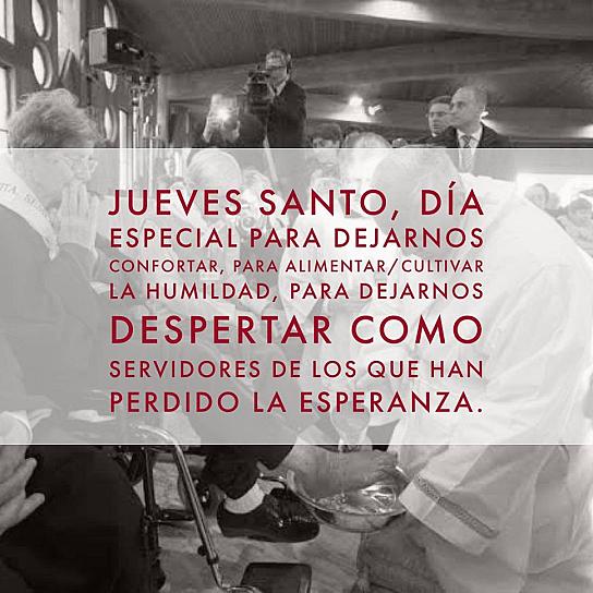 JUEVES SANTO DE LAVATORIO DE PIES Y REFLEXIÓN PARA LOS CATÓLICOS EN ZACATECAS