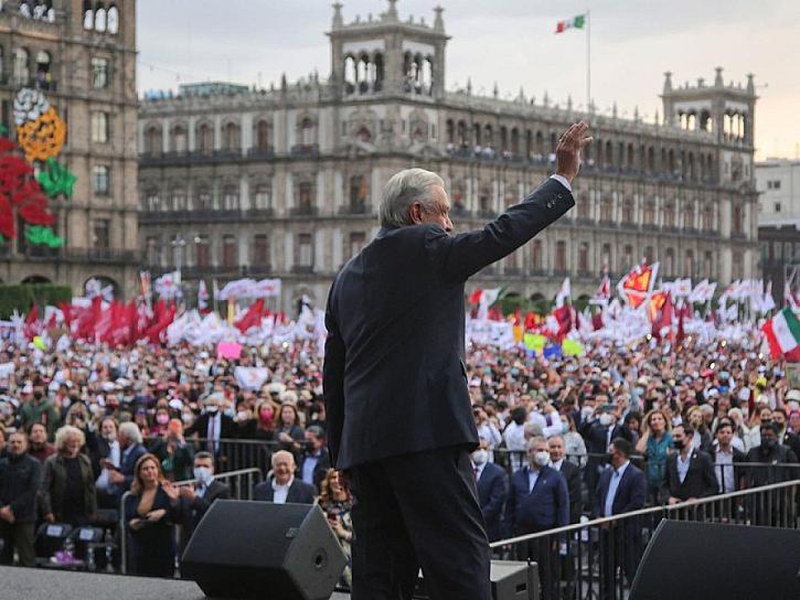 LA GENTE LO QUIERE, VOY A MARCHAR AL ZÓCALO: AMLO