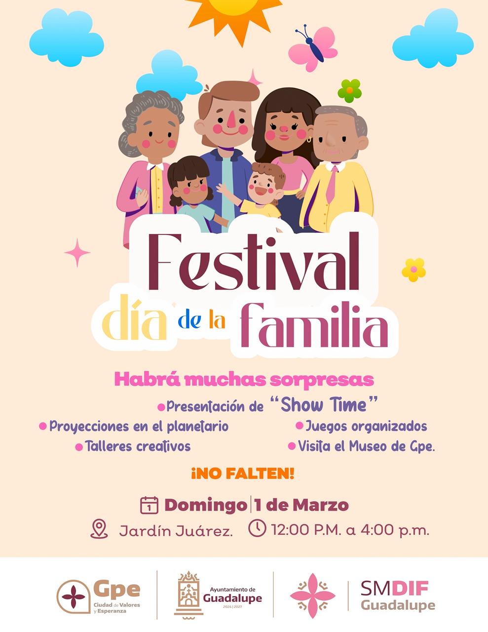 CELEBRAN PEPE SALDÍVAR Y PAULINA HERNÁNDEZ EL “DÍA DE LA FAMILIA” EN GUADALUPE