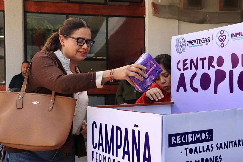 Lanza Ayuntamiento capitalino campaña de acopio para mujeres en situación vulnerable 