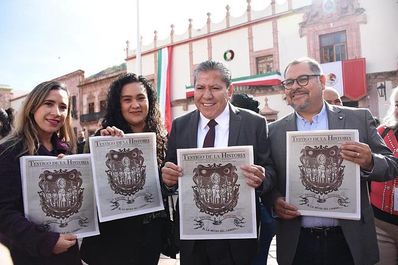 LANZA GODEZAC PERIÓDICO "TESTIGO DE LA HISTORIA"