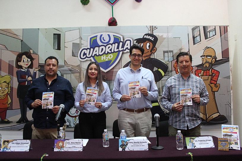 LANZA JIAPAZ HISTORIETA “AVENTURAS DE LA CUADRILLA H2O” PARA PROMOVER EL CUIDADO DEL AGUA