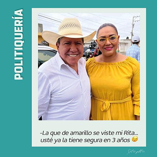 -La que de amarillo se viste mi Rita... usté ya la tiene segura en 3 años 😉