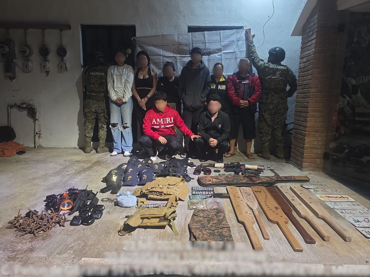 DETIENEN A 8 MIEMBROS DEL CJNG EN PUERTO VALLARTA
