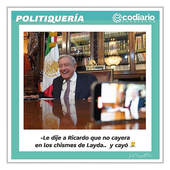 -Le dije a Ricardo que no cayera en los chismes de Layda..  y cayó 🤦🏼‍♂️