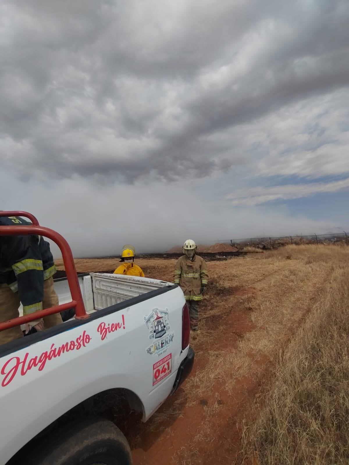 DEJA UN FALLECIDO INCENDIO EN DEPÓSITO DE NEUMÁTICOS