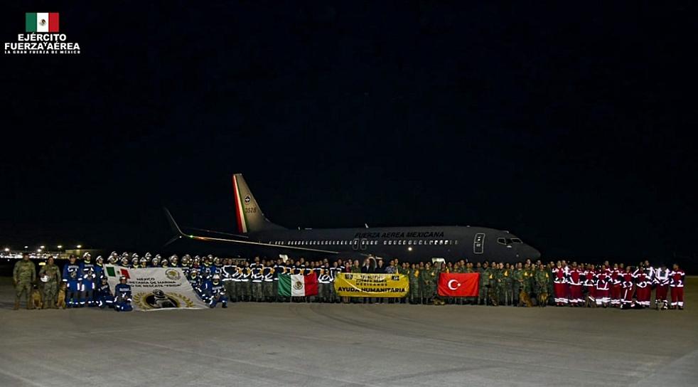 LLEGAN A TURQUÍA RESCATISTAS MEXICANOS, LISTOS PARA SALVAR VIDAS 