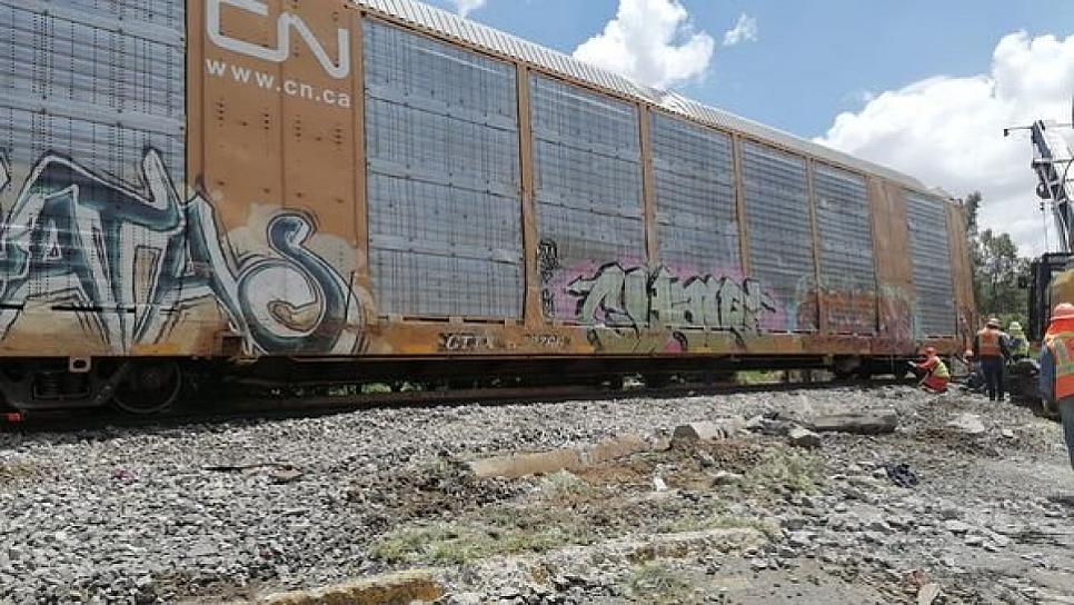 LIBERADO, TRÁNSITO FERROVIARIO TRAS DESCARRILAMIENTO EN COLONIA DE LA CAPITAL 