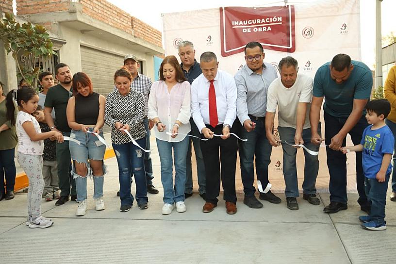 LISTA, LA PAVIMENTACIÓN DE LA CALLE MARGARITAS EN JEREZ