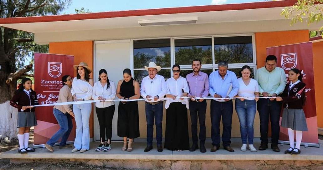 LISTA, NUEVA AULA EN ESCUELA DE LA ZACATECANA