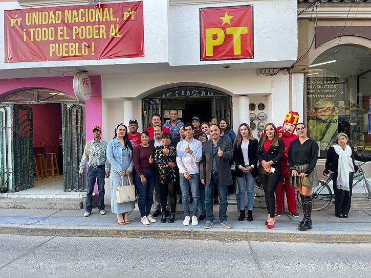 LISTA, OFICINA DEL PT EN CALERA