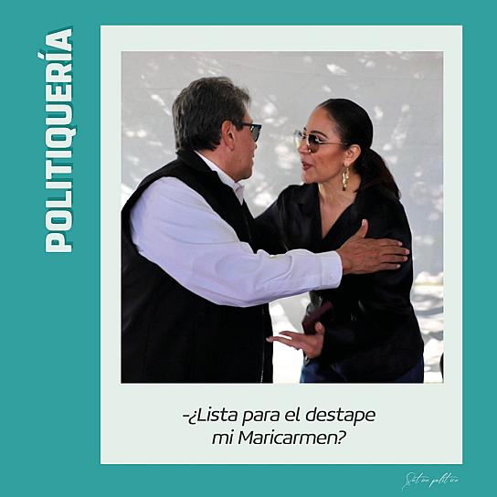 -¿Lista para el destape mi Maricarmen?