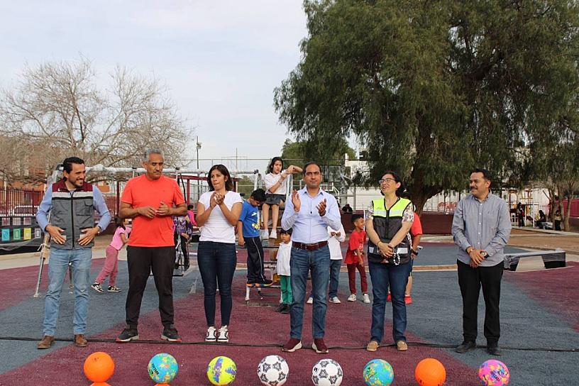 LISTO, CANCHA DEPORTIVA Y PARQUE PÚBLICO DE GUADALUPE 