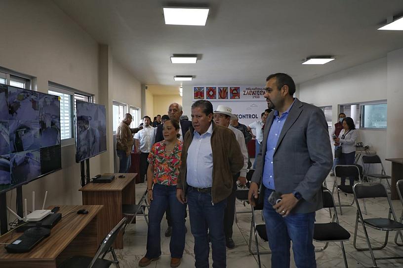 LISTO, OPERATIVO DE SEGURIDAD EN LA FENAZA 2023 