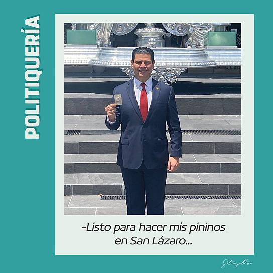 -Listo para hacer mis pininos en San Lázaro...