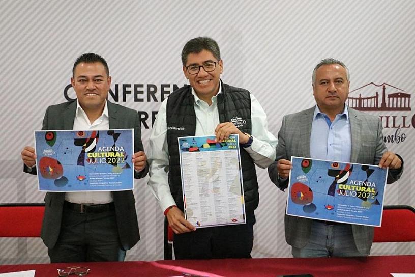 LISTO, PROGRAMA CULTURAL DE JULIO EN FRESNILLO 