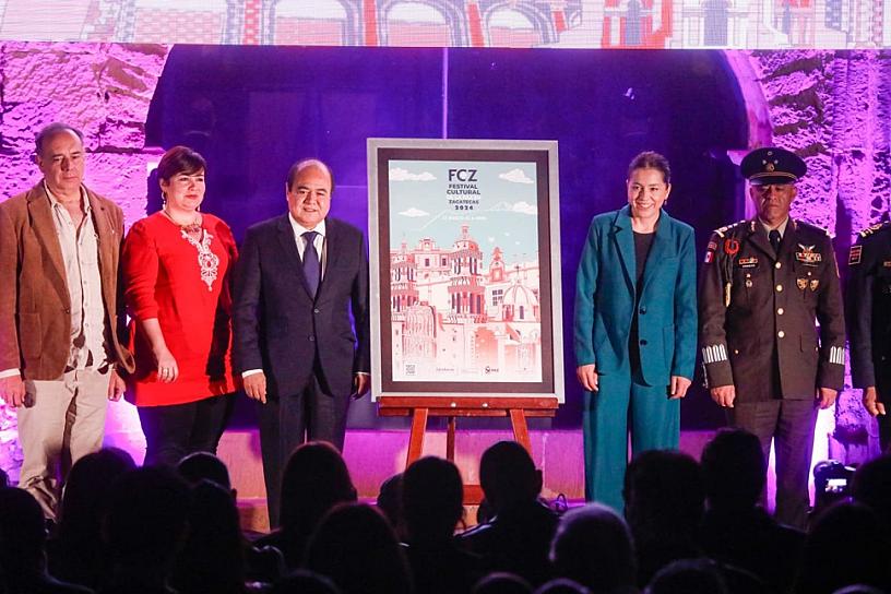 LISTO, PROGRAMA DEL FESTIVAL CULTURAL DE LA PAZ EN ZACATECAS 2024