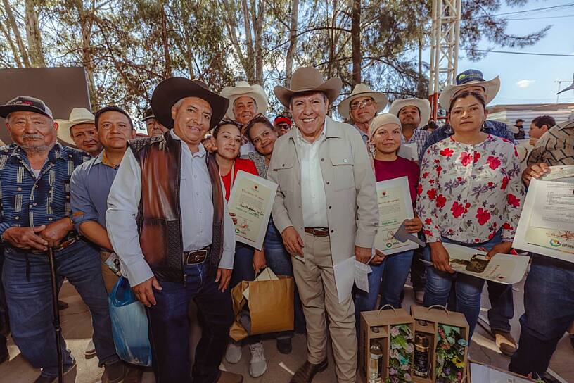ENCABEZA DAVID MONREAL EXPO FERIA AGROPECUARIA EN VILLANUEVA CON UNA DERRAMA DE 120 MDP