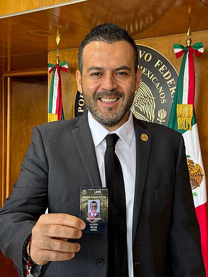  LISTO, ULISES MEJÍA HARO PARA INICIAR SU LABOR EN EL CONGRESO FEDERAL