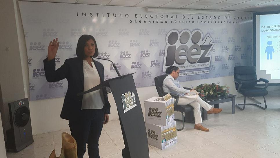 LLAMA CONSEJERA DEL INE A NO REPRODUCIR VIOLENCIA MEDIÁTICA