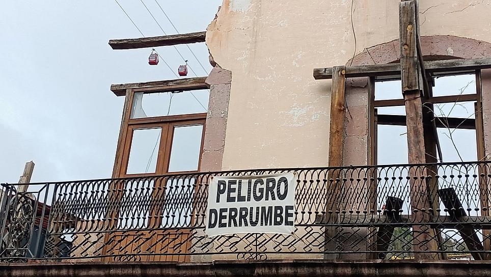 LLAMAN A CUIDAR FINCAS ANTIGUAS ANTE LLUVIAS