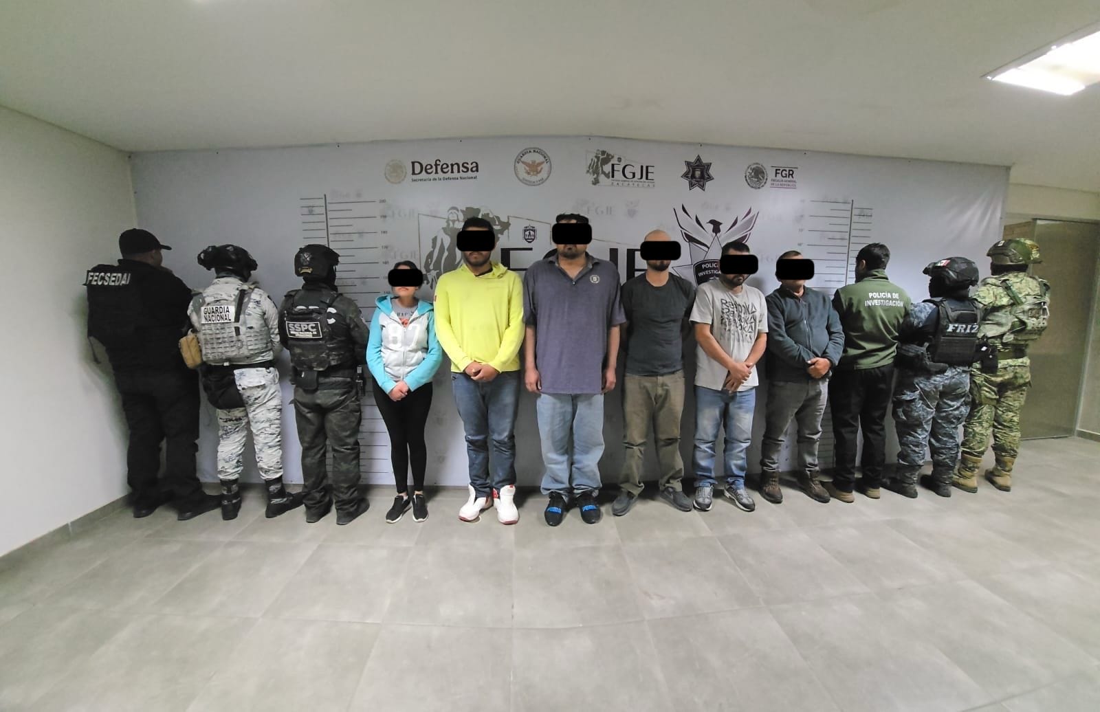 ASESTAN FUERZAS DE SEGURIDAD DURO GOLPE A LA DELINCUENCIA EN NOCHISTLÁN: DETIENEN A 18 GENERADORES DE VIOLENCIA