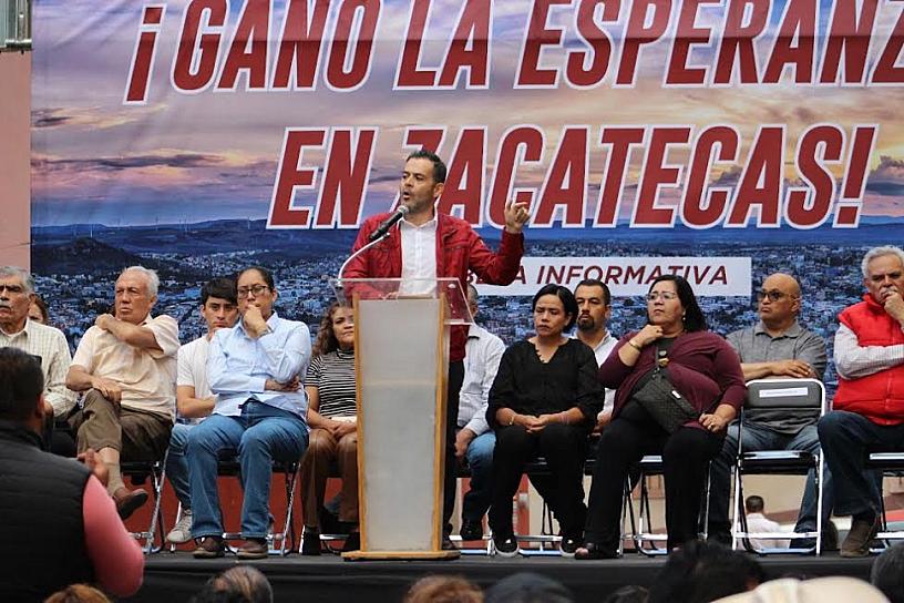 LLAMA ULISES MEJÍA A CONSOLIDAR LA 4T EN UNIDAD