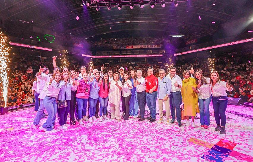 LLAMA XÓCHITL GÁLVEZ A VOTAR CON ALEGRÍA PARA UNIR A MÉXICO