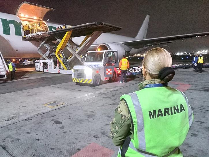 LLEGA A MÉXICO TERCER EMBARQUE DE VACUNAS ANTICOVID PARA NIÑOS