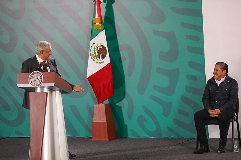 VAMOS A SEGUIR APOYANDO A ZACATECAS QUE TIENE UN BUEN GOBERNADOR: AMLO