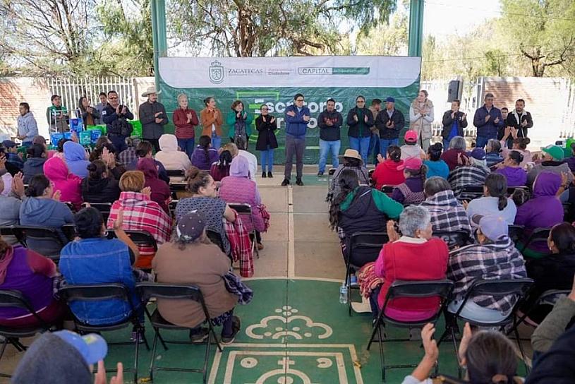 LLEGA EL PROGRAMA MENOS ESCRITORIO MÁS TERRITORIO A LA COMUNIDAD EL VISITADOR