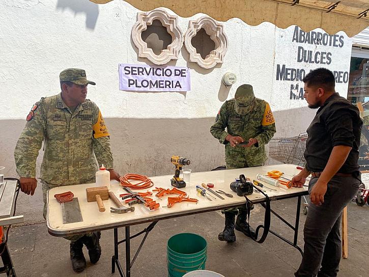 LLEGA LABOR SOCIAL A ENRIQUE ESTRADA