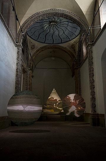 LLEGA LA OBRA DE TANIA XIMENA AL ANTIGUO TEMPLO DE SAN AGUSTÍN