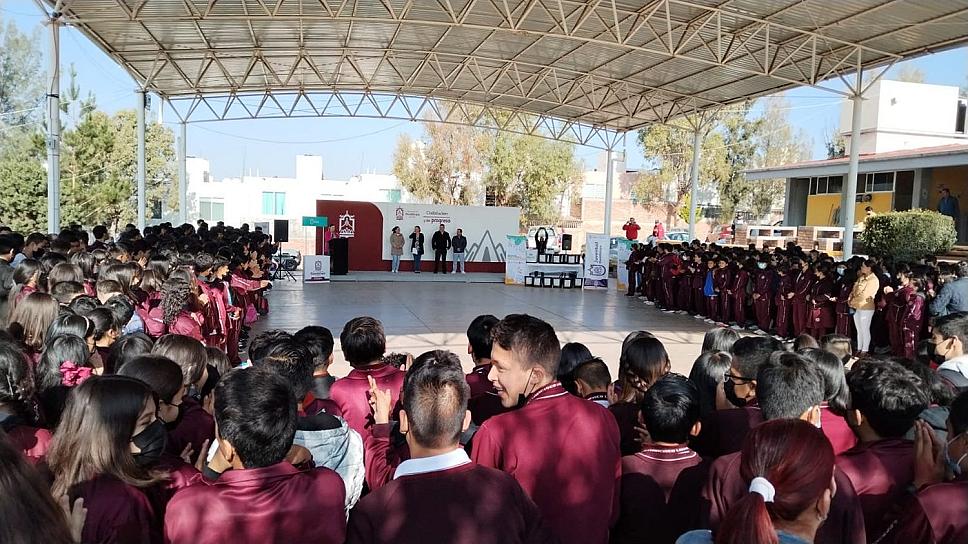 LLEGA LA RUTA DE LA EDUCACIÓN A LA SECUNDARIA TÉCNICA 70