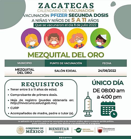 LLEGA LA SEGUNDA DOSIS ANTICOVID PARA MENORES A MUNICIPIOS