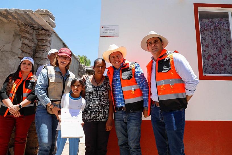 LLEGAN APOYOS DEL PROGRAMA CONSTRUCCIÓN PARA EL BIENESTAR A FAMILIAS DE CALERA
