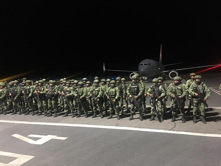 LLEGAN A ZACATECAS 200 MILITARES; FUERZAS ESPECIALES APOYARÁN EN TAREAS DE SEGURIDAD 