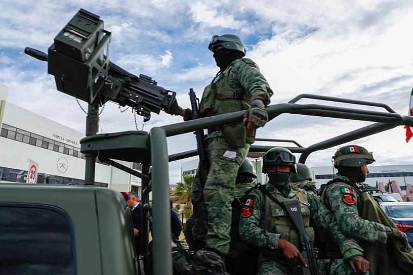 LLEGAN A ZACATECAS 800 MILITALES; REFORZARÁN TAREAS DE SEGURIDAD