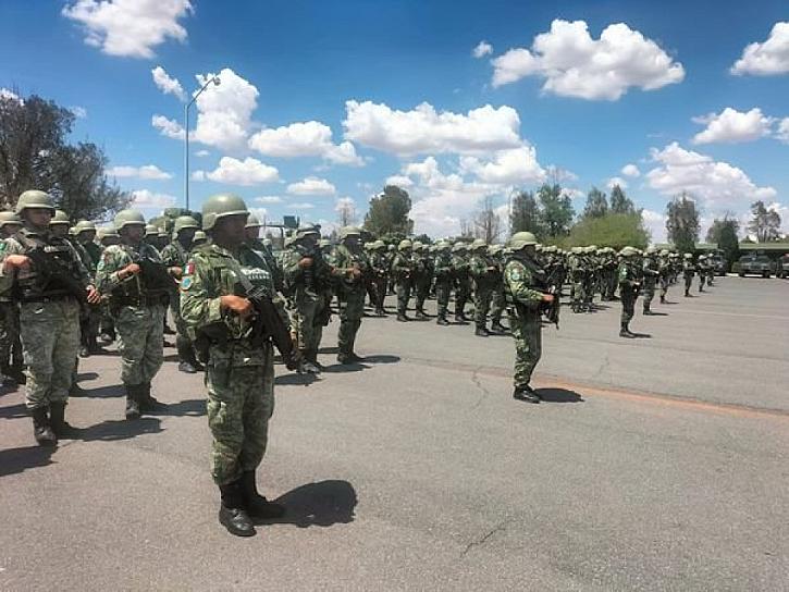 LLEGAN A ZACATECAS INTEGRANTES DE LA FUERZA TAREA DE LA SEDENA