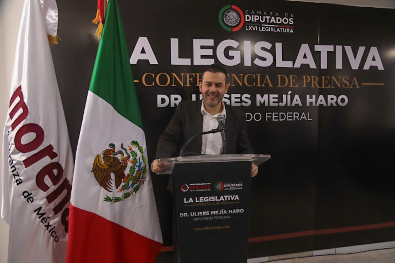 CONTINÚA ULISES MEJÍA ENCOMIENDA DE EXLICAR REFORMA ELECTORAL