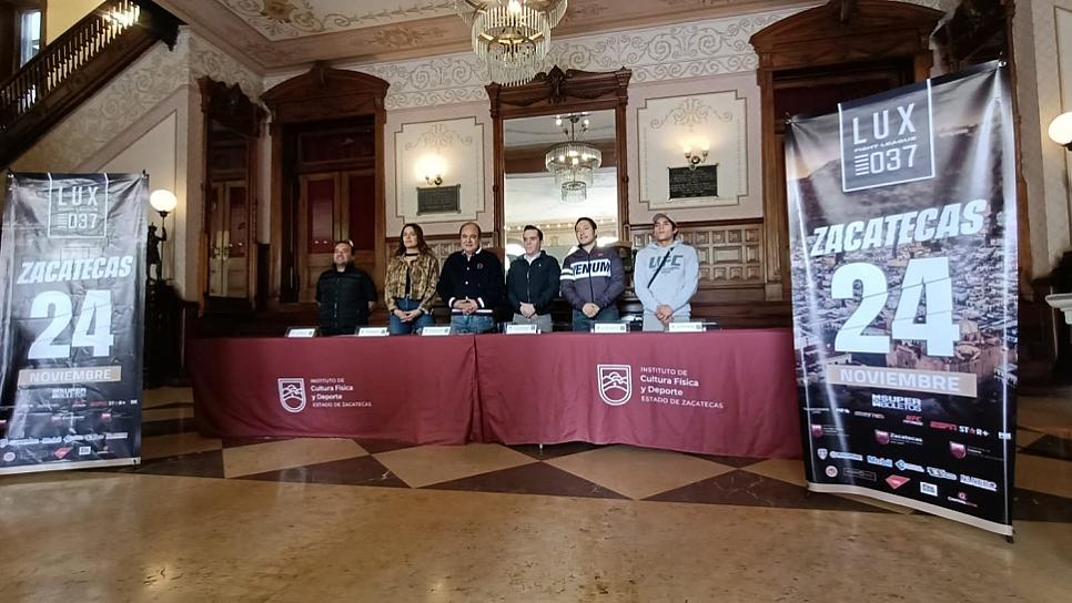 LLEGARÁ LUX FIGHT LEAGUE A ZACATECAS 