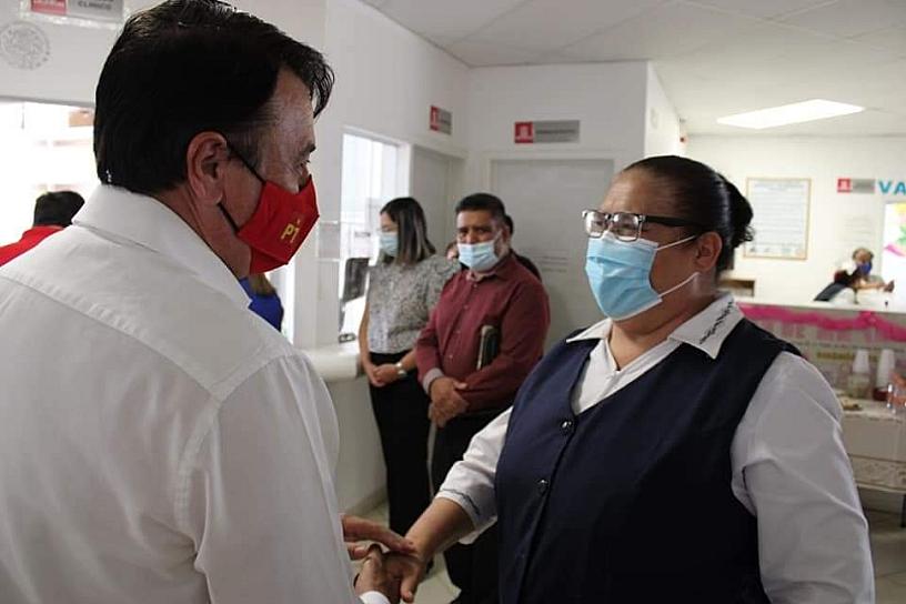 LLEVA ALFREDO FEMAT EQUIPO MÉDICO HOSPITAL COMUNITARIO DEL MUNICIPIO DE JUAN ALDAMA