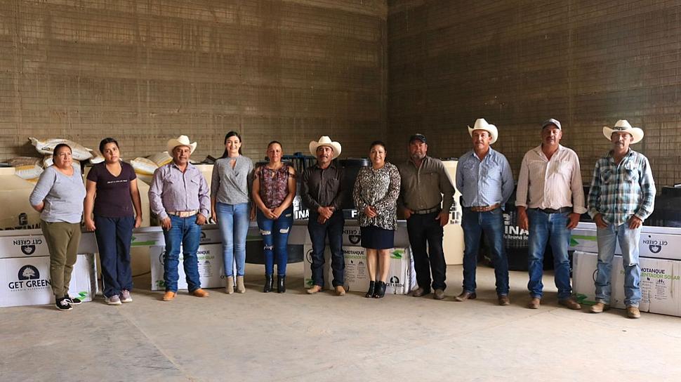 LLEVA BENNELLY HERNÁNDEZ TINACOS Y CALENTADORES A SOMBRERETENSES