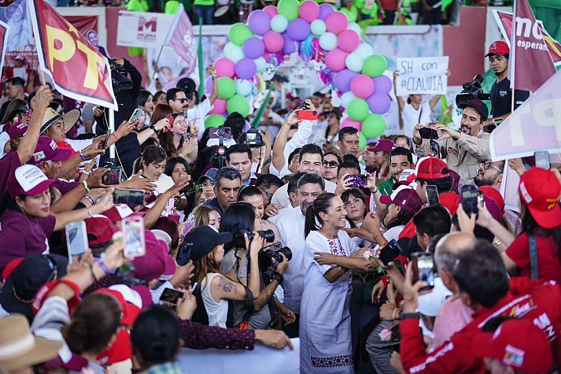 LLEVA CLAUDIA SHEINBAUM SUS PROPUESTAS A BAJA CALIFORNIA SUR 