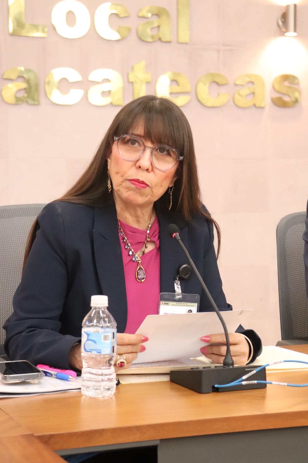 ASUME ARACELY FRÍAS LÓPEZ LA DELEGACIÓN DEL INE EN ZACATECAS